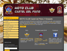 Tablet Screenshot of motoclubcasteldelpiano.it